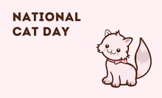 National Cat Day group greeting cards