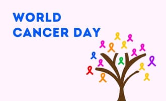 World Cancer Day group greeting cards