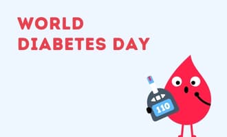 World Diabetes Day group greeting cards