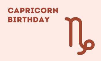 Capricorn Birthday group greeting cards