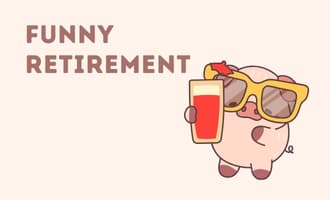 Funny Retirement group greeting cards