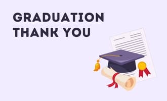 Graduation Thank You group greeting cards