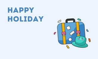 Happy Holiday group greeting cards
