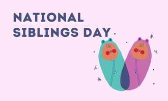 National Siblings Day group greeting cards