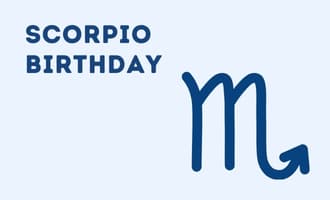 Scorpio Birthday group greeting cards