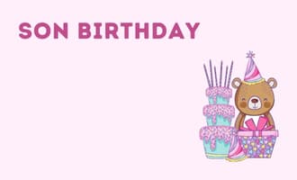 Son Birthday group greeting cards