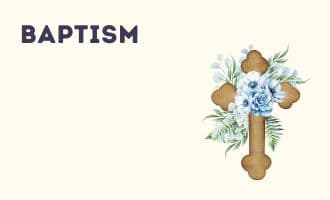 Baptism group greeting cards