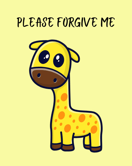 Please Forgive Me