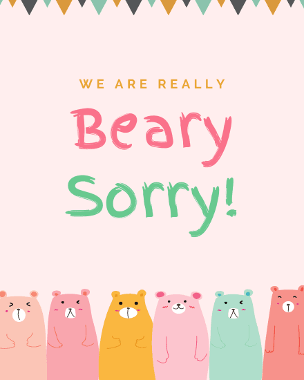 Beary tears
