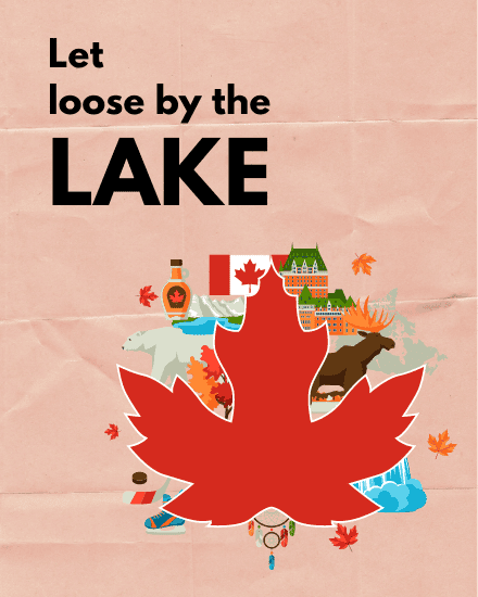Let loose by the lake