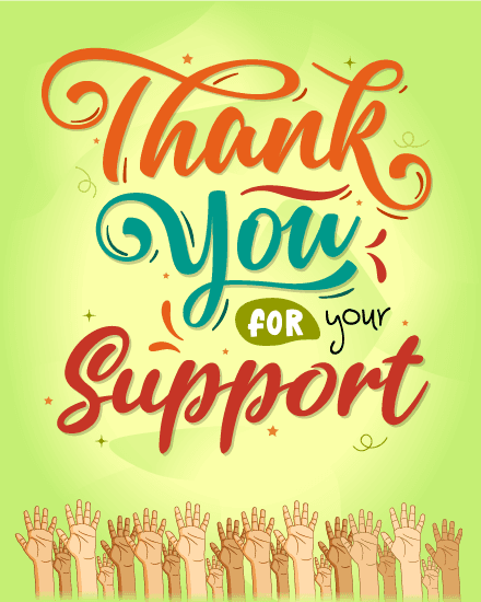 Your support
