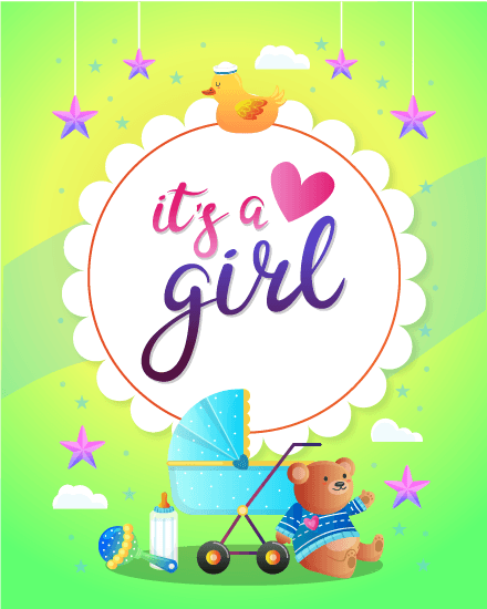 it's a girl