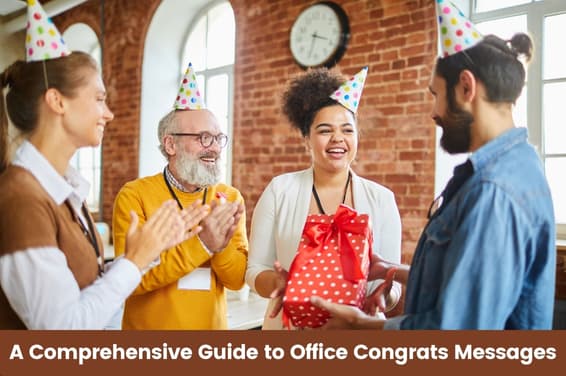 A Comprehensive Guide to Office Congrats Quotes, Messages, Captions, Wishes, and Cards