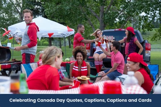Celebrating Canada Day : Quotes, Messages, Captions, Wishes, and Cards
