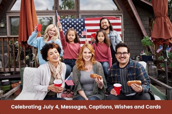 Celebrating July 4: Quotes, Messages, Captions, Wishes, and Cards