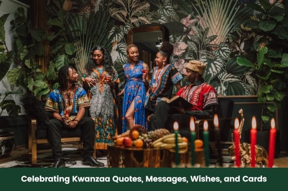 Celebrating Kwanzaa: Quotes, Messages, Wishes, and Cards
