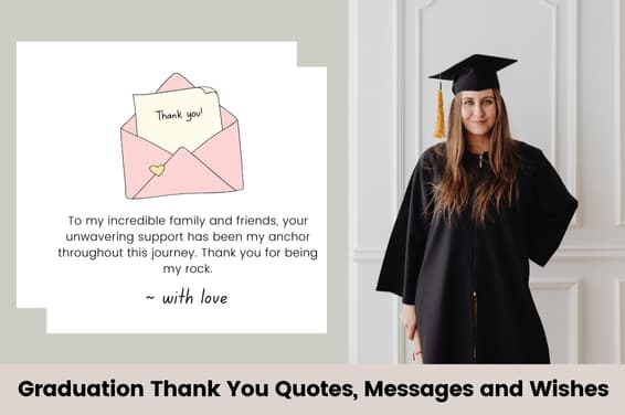 Graduation Thank You Quotes, Messages, and Wishes
