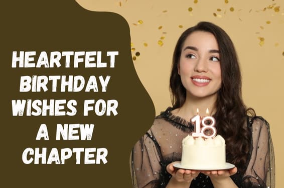 Cheers to 18: Heartfelt Birthday Wishes for a New Chapter
