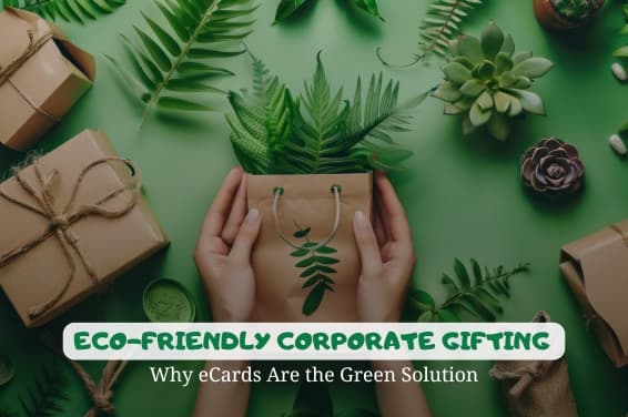 Eco-Friendly Corporate Gifting: Why eCards Are the Green Solution