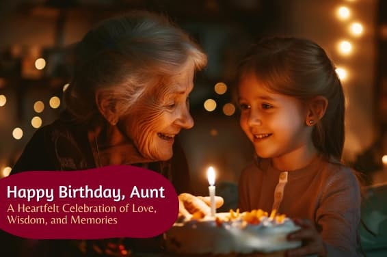 Happy Birthday, Aunt: A Heartfelt Celebration of Love, Wisdom, and Memories