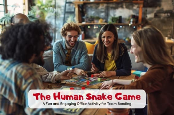 The Human Snake Game: A Fun and Engaging Office Activity for Team Bonding