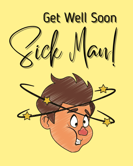 sick man sick man