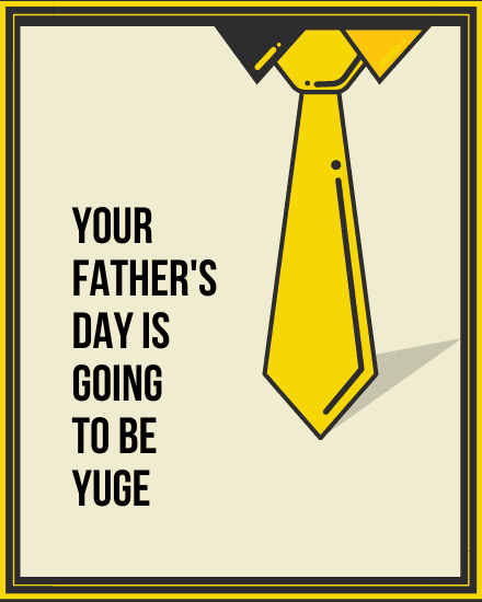 To be yuge To be yuge