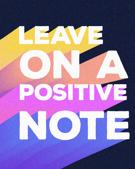 positive note positive note