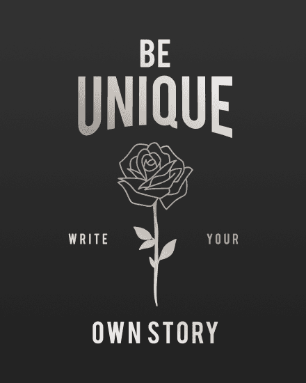 be unique be unique