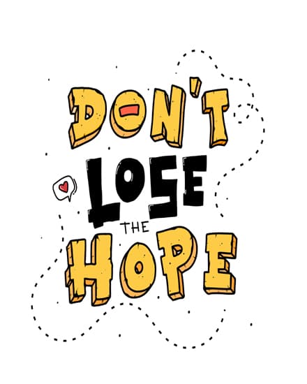 Lose hope quote Lose hope quote