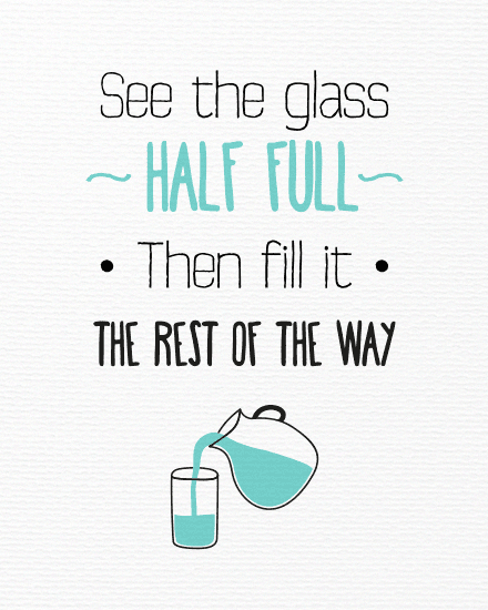 half fill half fill