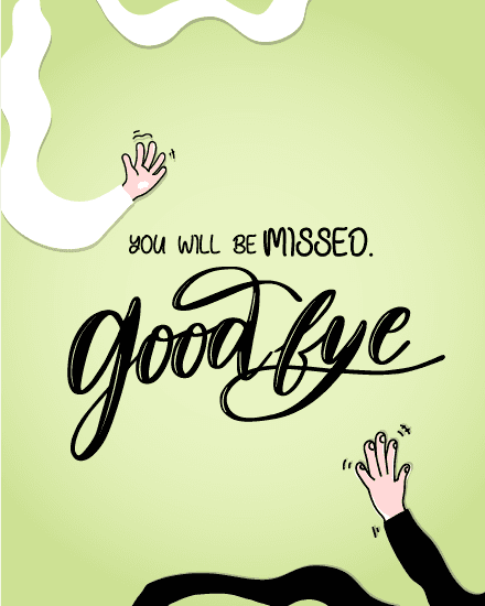 will be missed will be missed