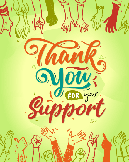 your support your support