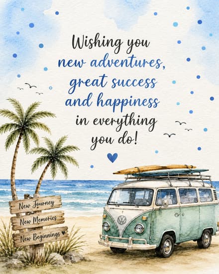 New Adventures Await New Adventures Await