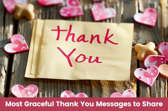 Most Graceful Thank You Messages to Share