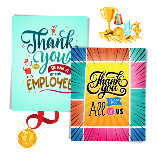 create appreciation group cards